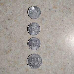 1923 Weimar Republic (Germany) Coins- 4